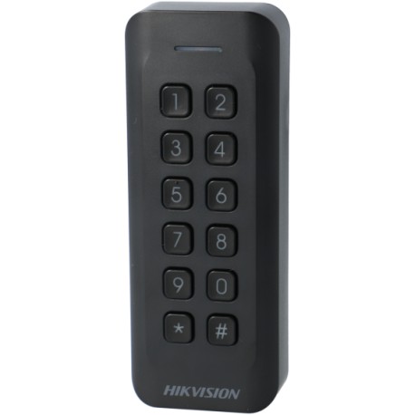 Leitor interior / exterior com teclado / cartão mifare 13.56mhz