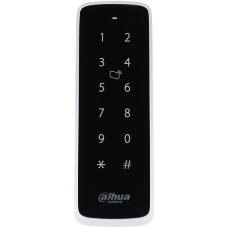 Leitor interior / exterior com teclado / cartão mifare 13.56mhz