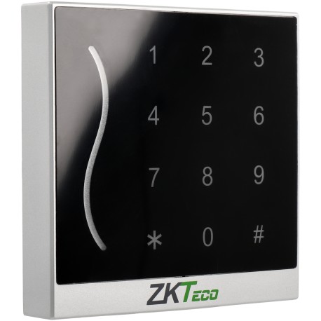 Leitor interior / exterior com teclado / cartão mifare 13.56mhz