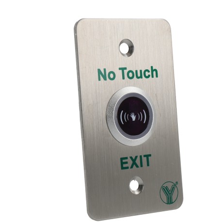 Botão de abertura de porta sem contato