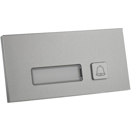 Estação Externa Modular para Videoporteiro IP com 1 Botão