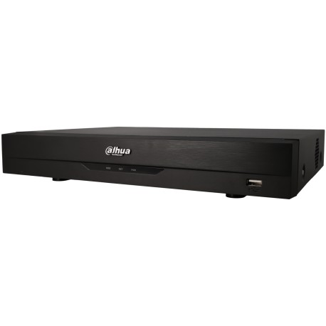 Gravador 5 em 1 (hd-cvi, hd-tvi, ahd, analógico e ip) DAHUA de 8 canais e 8 mpx de resoluçao máxima