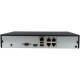 Gravador ip HIKVISION de 4 canais e 4 mpx de resoluçao com 4 portas PoE