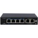 Switch UTEPO 6 portas com 4 portas PoE