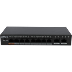 Switch DAHUA 10 portas com 8 portas PoE