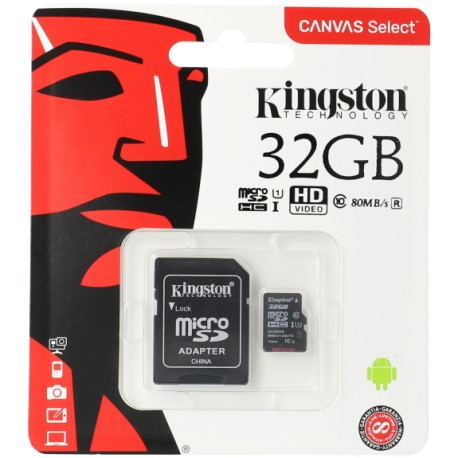Cartão sd KINGSTON 32 gb