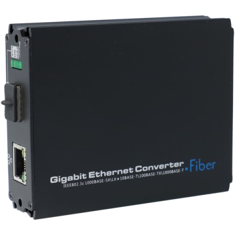 Convertidor fibra a ethernet UOF7201GE