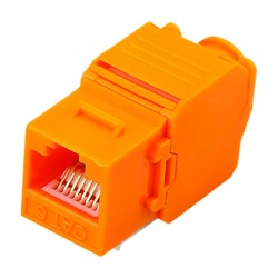 Rj45 cat6, fácil instalação, sem necessidade de ferramentas