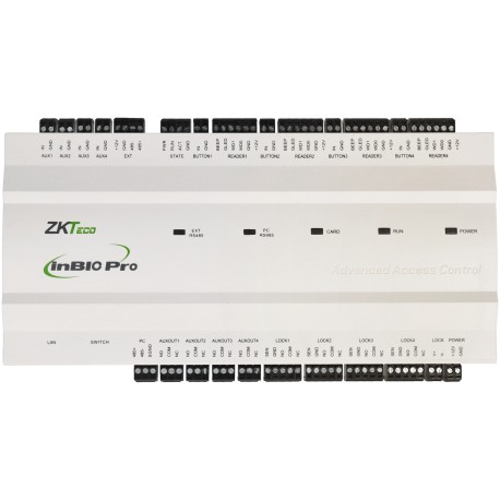 Controladora ZKTECO para 12 leitores